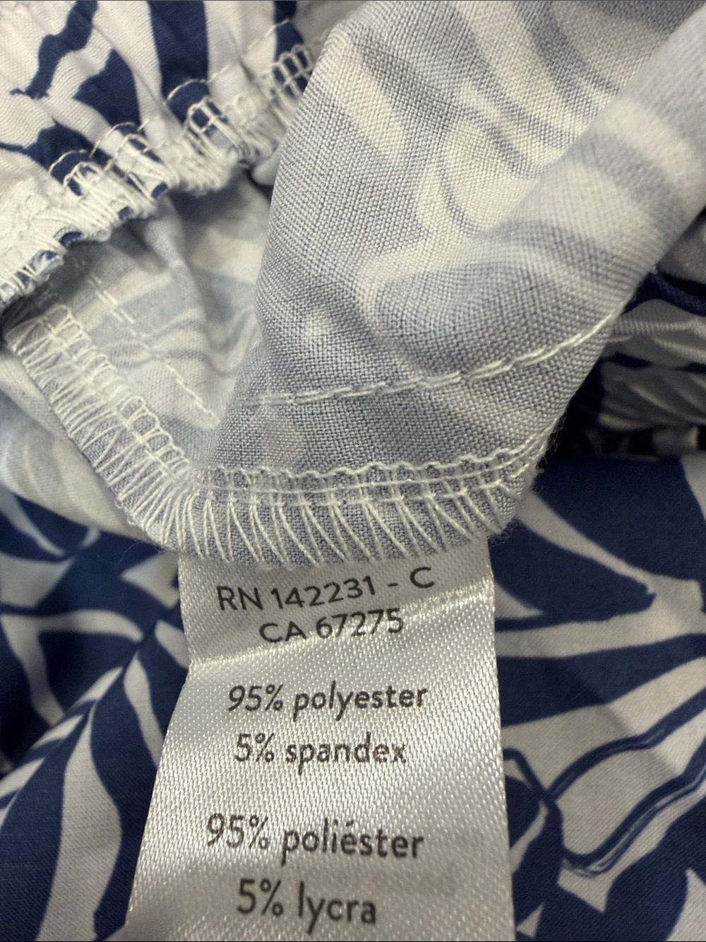 Rip Skirt NWT Beachcomber Pants in Island Drift Size Large - Picture 9 of 9